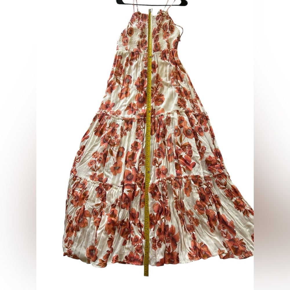 Intimately Free People Dress Garden Party Floral Maxi Tiered Size Small - Picture 15 of 16